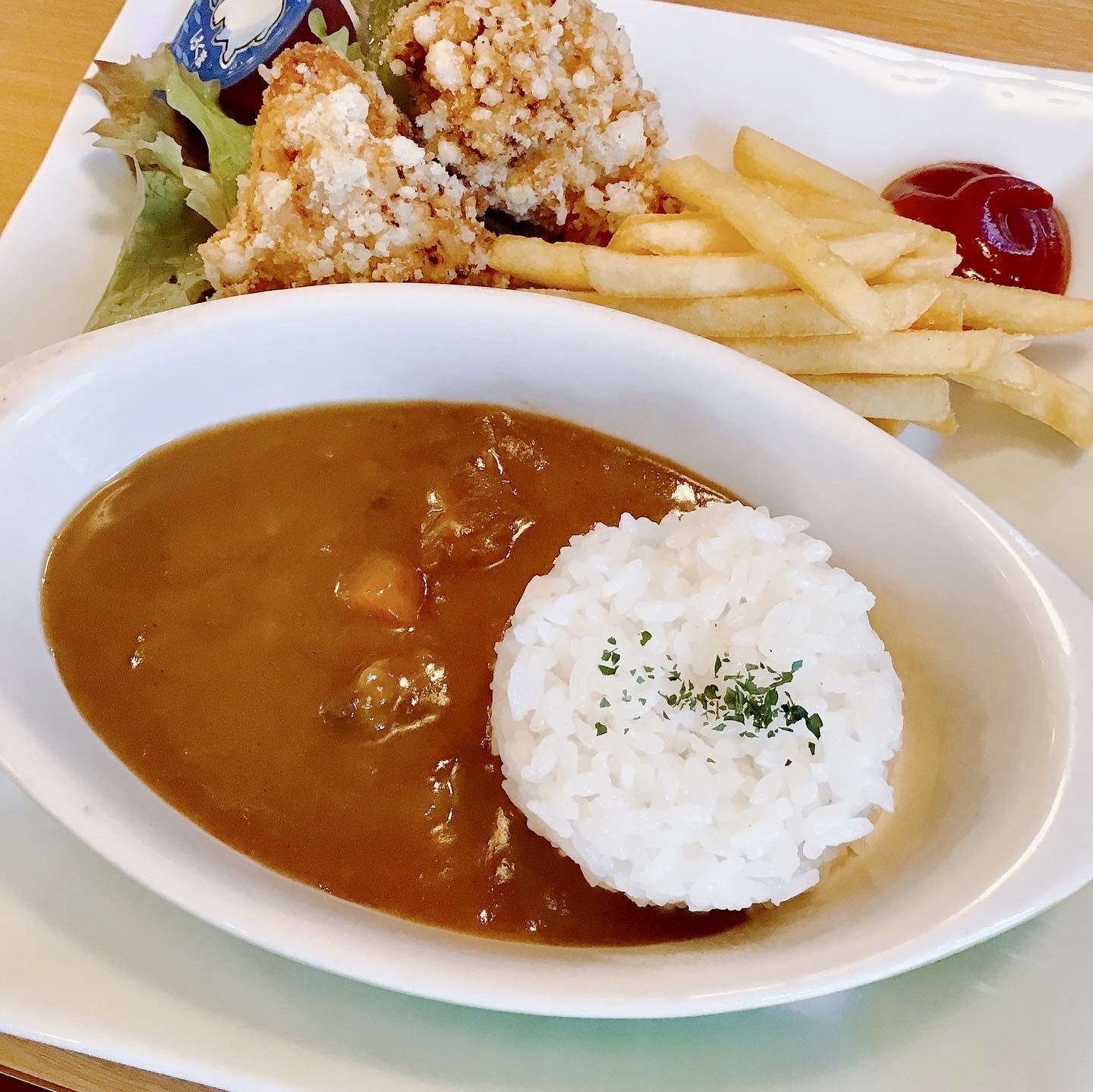 おこさまカレーライスの写真