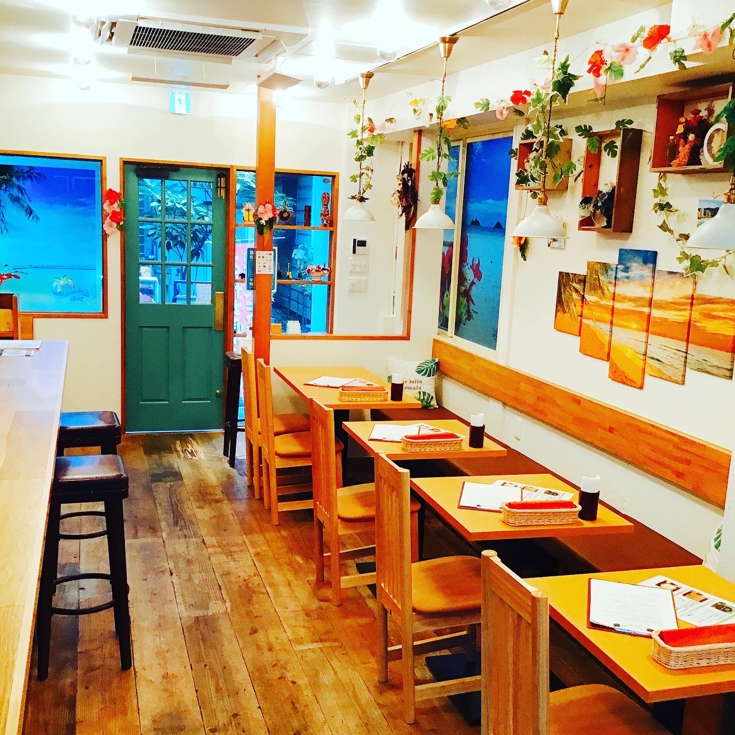 お店の店内写真