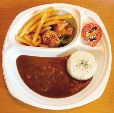 おこさまカレーライス弁当の写真